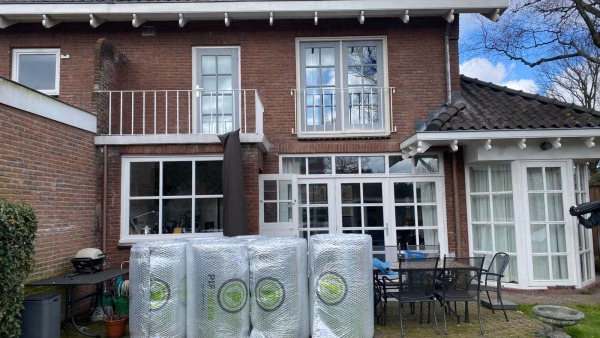Vloer en dak isolatie